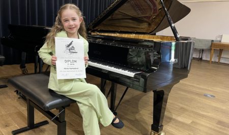 Úspěch na celostátní klavírní soutěži