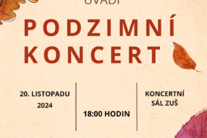 PODZIMNÍ KONCERT